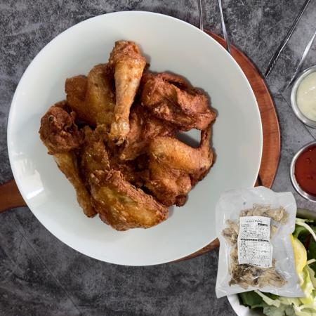 [형기네] 옛날치킨 700g 후라이드 치킨 에어프라이어 도매 업소용 10봉