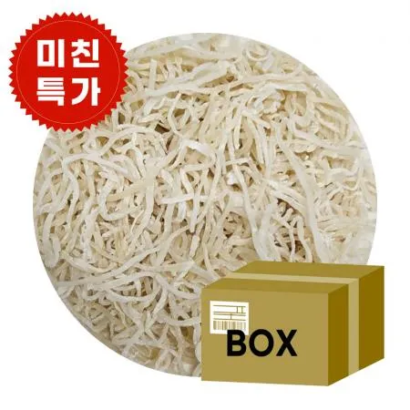 [박스무배] 백진미채 10KG