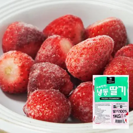 냉동 딸기 1kg