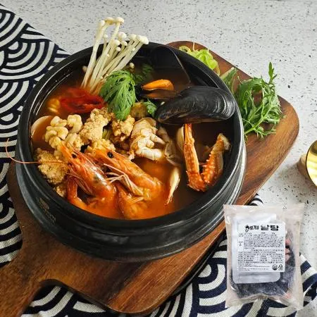 형기네 알고니폭탄 알탕 600G 1봉 밀키트 소스있음