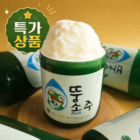 [특가] [15개입] 뚱 샤베트 350ml 레몬샤베트