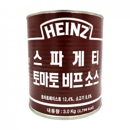 하인즈 스파게티 토마토 비프소스 3kg 파스타 미트 소스