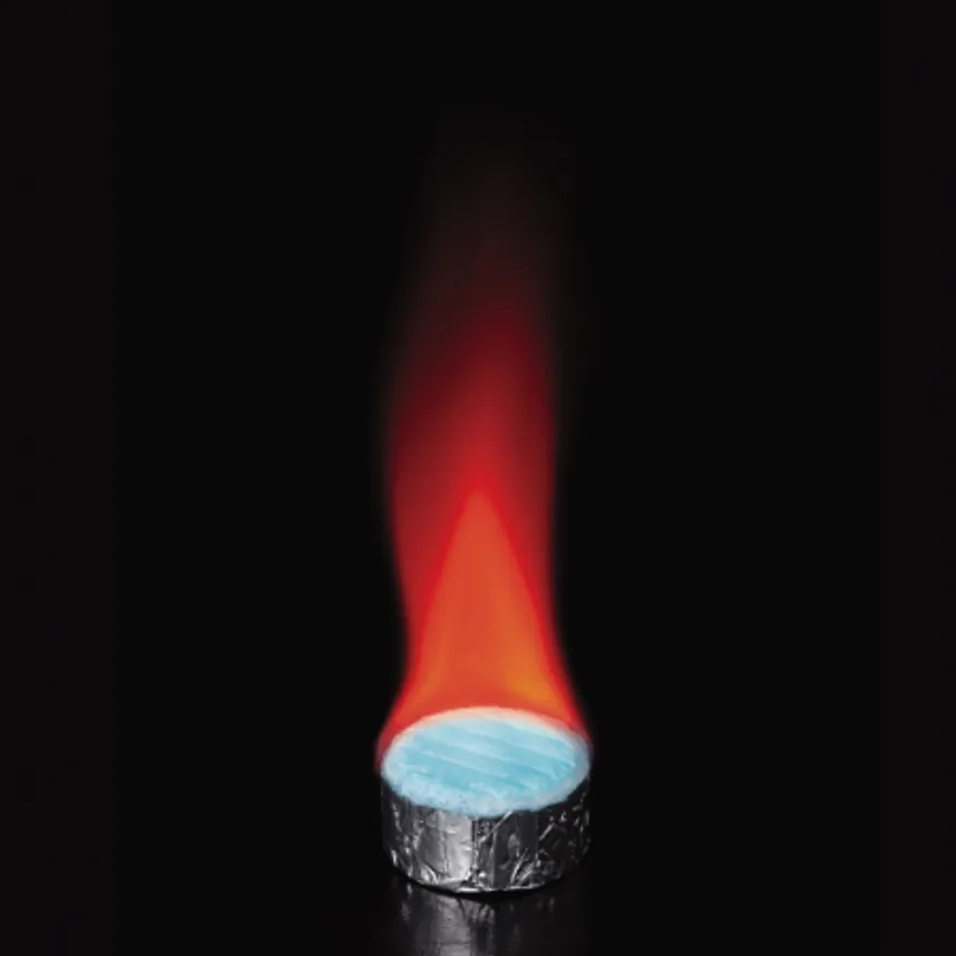 카엔 프리미엄 고체연료 1봉 (15g x 20개) 일본 니이타카 정품 이자카야 미니화로 캠핑 불쏘시개 고형 메탄올 착화제 이미지