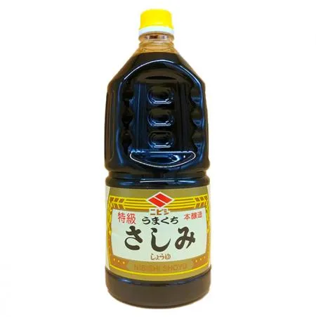 니비시 본양조 우마구치 사시미 특급 쇼유 간장 1.5L 이미지