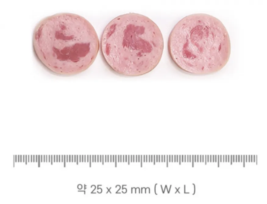 에쓰푸드 미니 카나디언 500g 신선 돼지고기 원료 피자 한식 토핑 햄 이미지