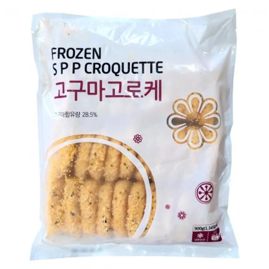 랜시 고구마고로케 900g (30개입) 무료 아이스포장 냉동 튀김 간식 이미지