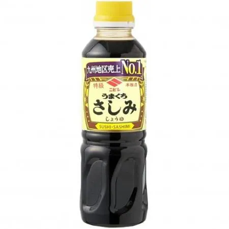 니비시 본양조 우마구치 사시미 특급 쇼유 간장 박스 (360ml x 12개입) 일식 필수템 일본 회간장