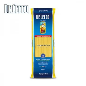 데체코 스파게티니 11호 1kg (1,000g) 얇은 파스타 건면