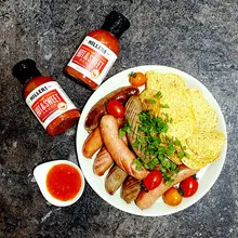 밀러 핫 스위트 매콤달콤 머스타드 칠리 소스 266g 떡꼬치 샌드위치 부리또 연어 샐러드드레싱 템페 이미지