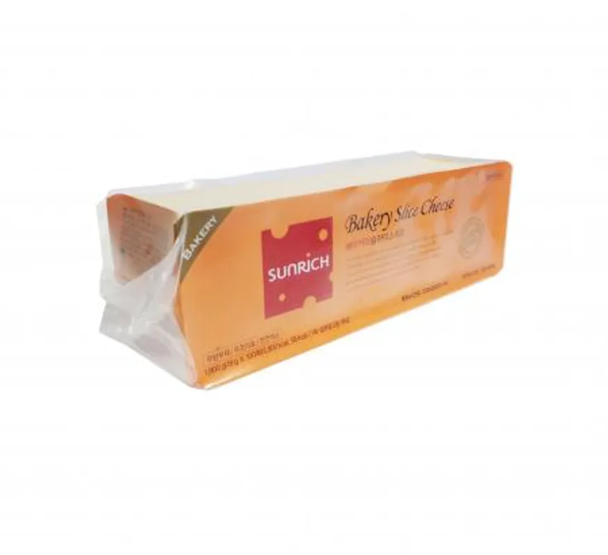 썬리취 베이커리 체다 슬라이스 치즈 1.8kg (100매) 이미지