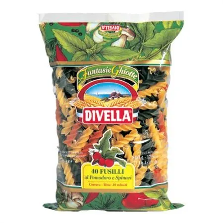 디벨라 이탈리아산 삼색 푸질리 파스타면 박스 (500g x 24개) 이미지