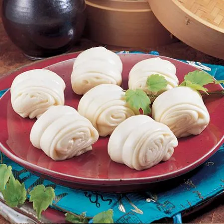 랜시 화권 꽃빵 1.5kg (50EA) 중국식 찐빵 고추잡채 부드럽고 쫄깃한 식감 일품