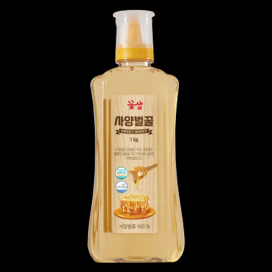 꽃샘 사양벌꿀 1kg 과일청 팬케이크 와플 카페 이미지