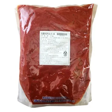 동원홈푸드 삼조쎌텍 정통피자소스A 3kg 태원 바로 대용 대용량 업소용 황금레시피