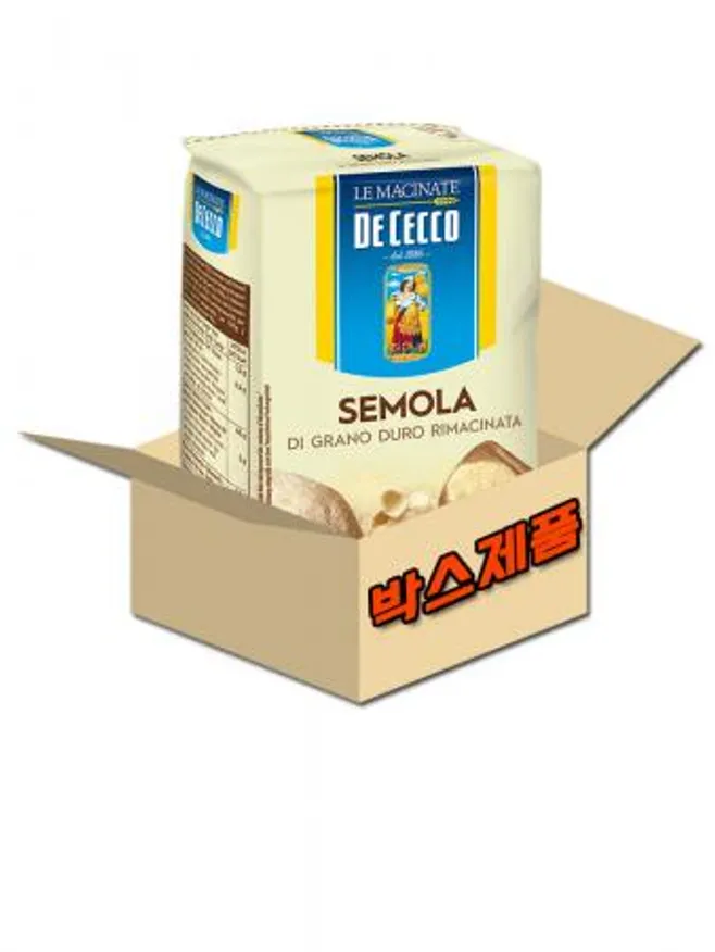 데체코 세몰리나 듀럼밀 박스제품 (1kg x 10개입) 디벨라 대용 이미지