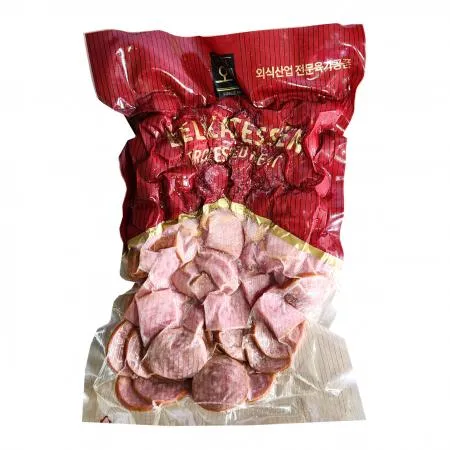 오뗄 부대찌개 모듬햄 1kg 슬라이스 소시지 햄사리 무료 아이스포장 이미지