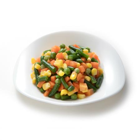 마당발 스페인산 냉동 혼합야채4종 볶음밥용 1kg 그린빈스 옥수수 완두콩 당근 믹스 가성비 업소용 이미지