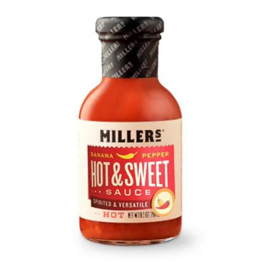 밀러 핫 스위트 매콤달콤 머스타드 칠리 소스 266g 떡꼬치 샌드위치 부리또 연어 샐러드드레싱 템페 이미지