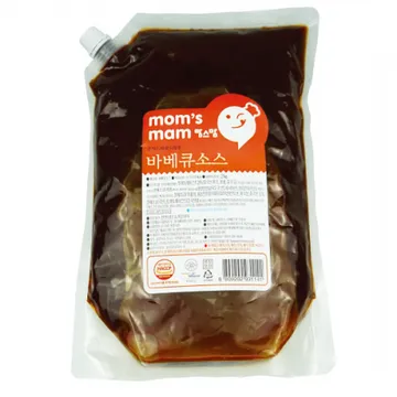 맘스맘 바베큐 소스 2kg 무료 아이스포장 찹스테이크 양념