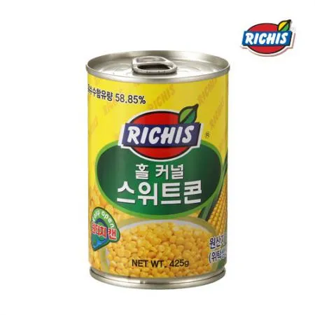 동서 리치스 홀 커널 스위트콘 425g 옥수수캔