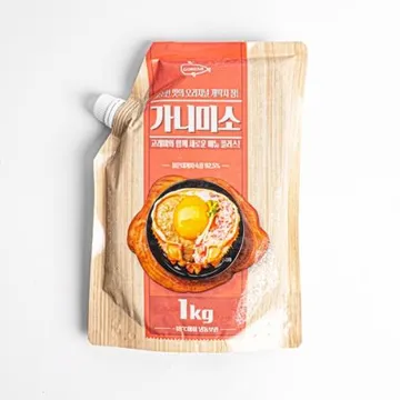 고래미 가니미소 1kg 카니미소 대게딱지장 홍게장 붉은 대게장