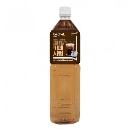 동원홈푸드 비셰프 카페시럽 1.5L 엘파소 엘빠소 슈가시럽 이미지