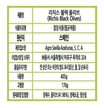 상품정보제공고시