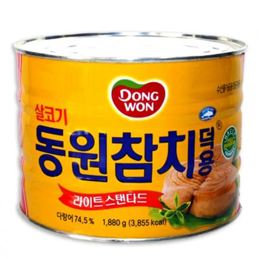 동원 참치 살코기 캔 덕용 1.88kg 이미지