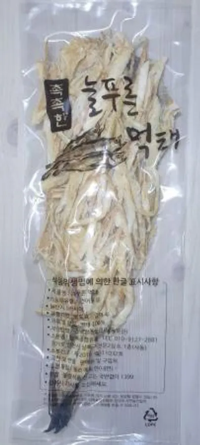 늘푸른 두절 손질먹태 먹태채 120g(머리X) 이미지