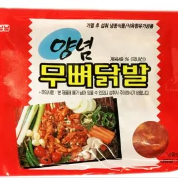 냠냠 양념 무뼈 닭발 350g 국내산