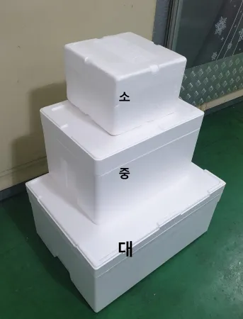 아이스박스(택배) 소+아이스팩 이미지