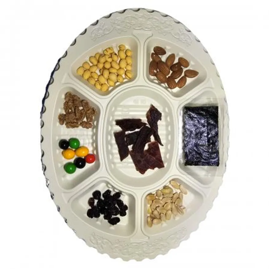 접시안주 A형 8종(소고기육포) 노래방 주점 모듬안주 건어물 마른안주 이미지