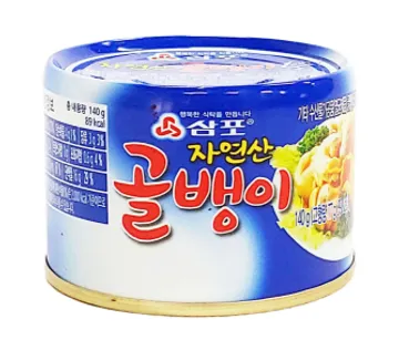 ★특가행사★무배★삼포 자연산골뱅이 140g(48캔)