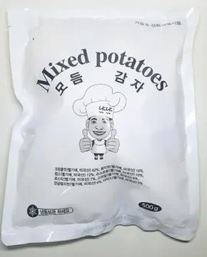 냠냠 모듬감자 500g 냉동 모듬감자