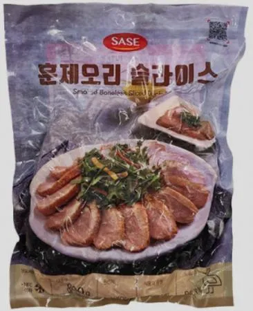 훈제 오리 슬라이스 800g