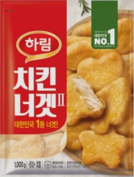하림 치킨너겟 1kg 이미지