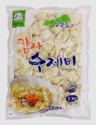 송학 십장생 감자수제비 2kg