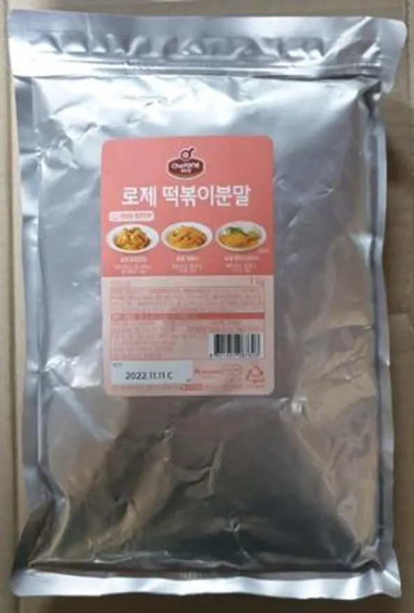 로제 떡볶이 분말 쉐프원 1kg 이미지