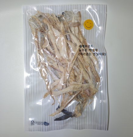 ★신제품특가★ 늘푸른 짝태채(머리없는껍질) 90g 짝태