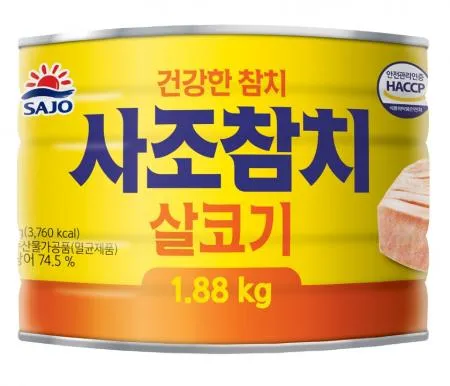 사조 참치 살코기 1.88kg 업소용 사조참치