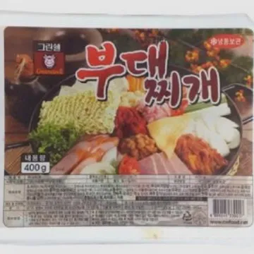 청우 그린쉘 부대찌개 400g