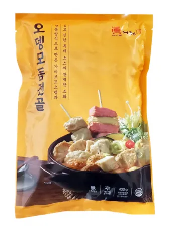 진어전 가마보꼬 오뎅탕 모듬전골 어묵탕 430g