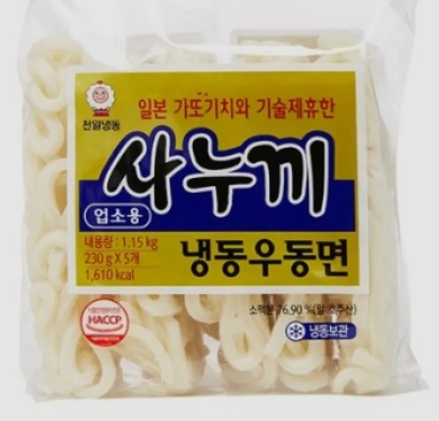 천일 사누끼 우동면 1.15kg (5입) 이미지