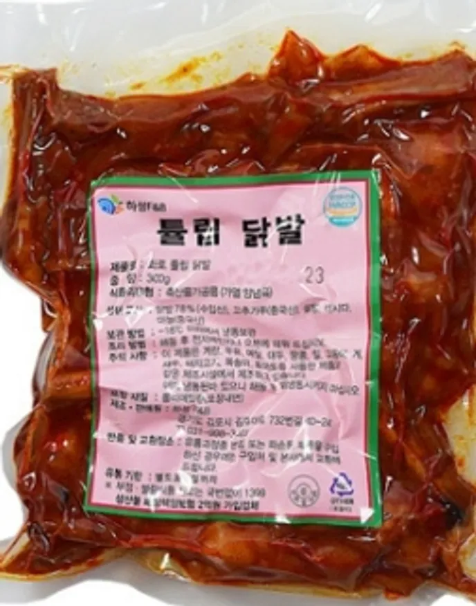 하성 화로 튤립닭발 튜립닭발 300g 냉동 이미지