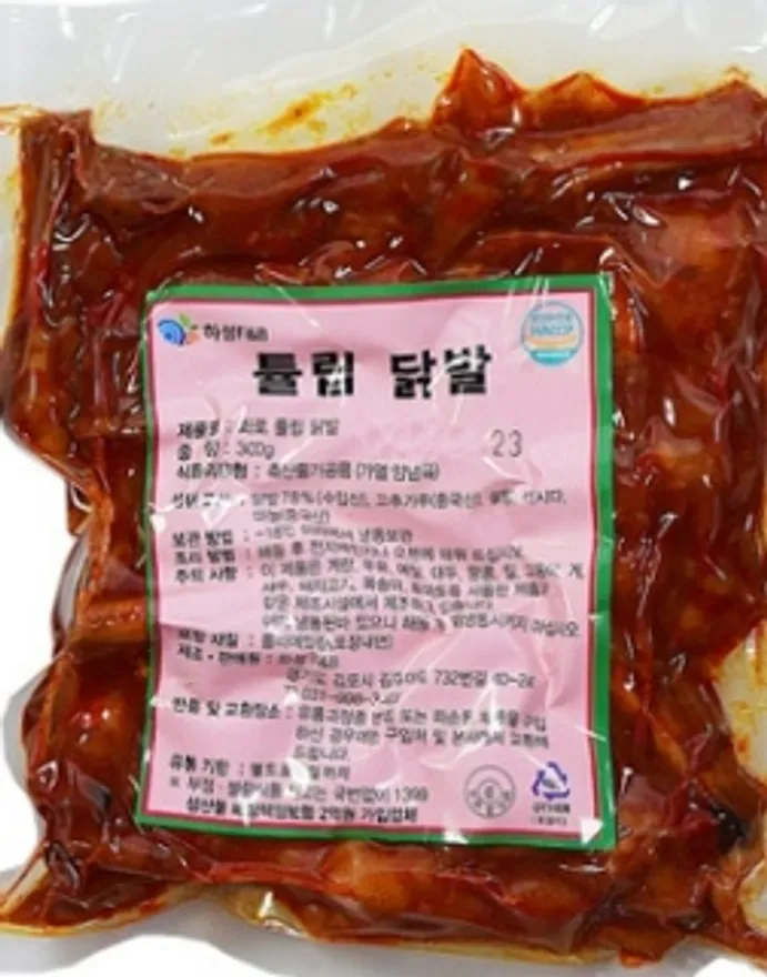 하성 화로 튤립닭발 튜립닭발 300g 냉동 이미지