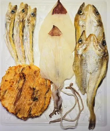 프리미엄 늘푸른 모듬포 A형 모듬안주 노래방 (한치/아귀포/노가리/편대구) 4종 이미지