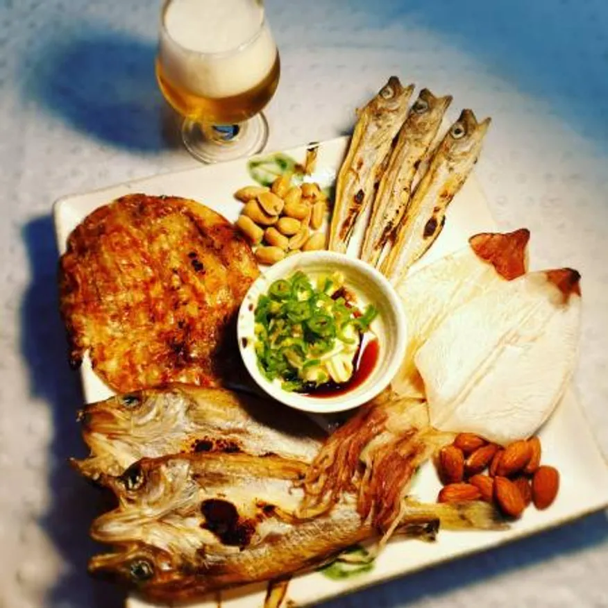 프리미엄 늘푸른 모듬포 A형 모듬안주 노래방 (한치/아귀포/노가리/편대구) 4종 이미지