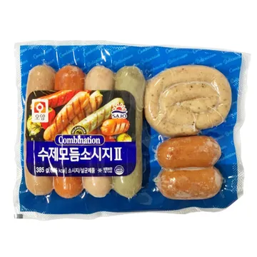 사조 수제 모듬소세지 모듬소시지 385g