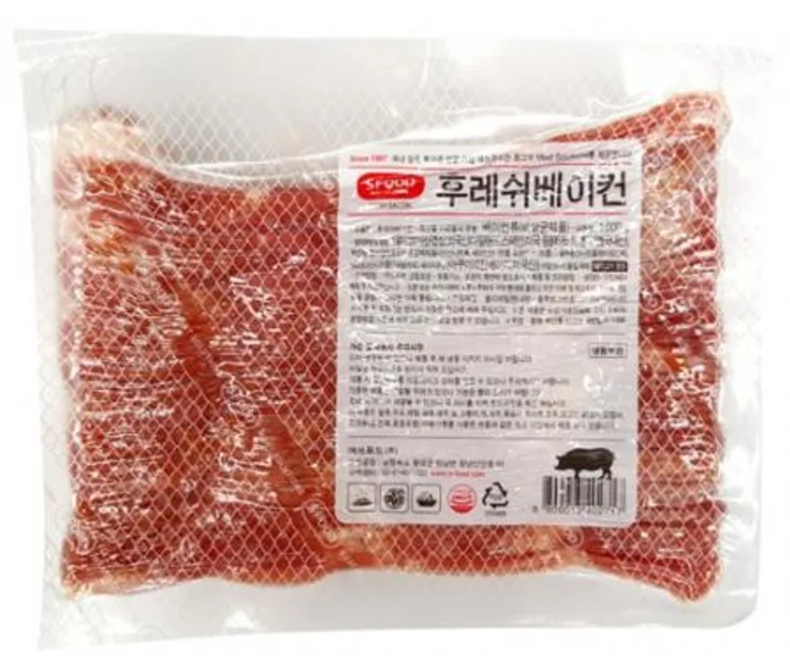 SFOOD 후레쉬 베이컨 1kg 이미지