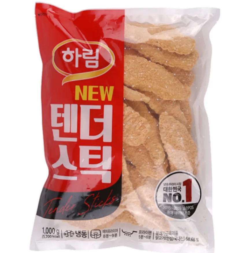 치킨텐더 하림 NEW 텐더스틱 1kg 냉동 이미지